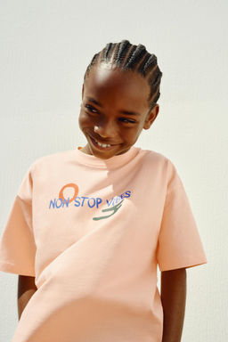 SLOGAN PRINT T-SHIRT - Zara фото 5