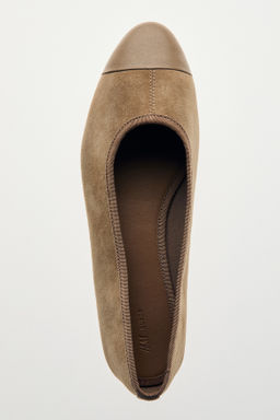 Suede ballet flats - H&m фото 3