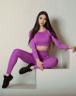 Рашгард укороченный Basis орхидея - Rowan фото 2