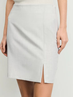 Юбка мини с вискозой в составе ZR2604013502-60 / Zarina  фото 7