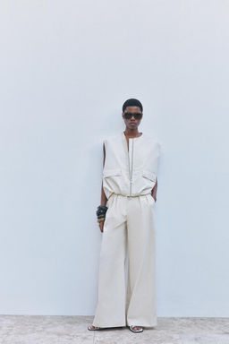 ZW COLLECTION OVERSIZE WAISTCOAT - Zara фото 2