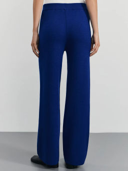 Прямые вязаные брюки из вискозы / Zarina  фото 4