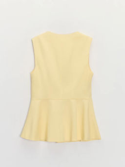 Приталенный жилет с баской ZR2605022501-9 / Zarina