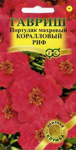 Портулак Коралловый риф 0,01гр.(г) серия Элитная клумба