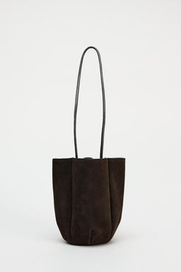 MINI LEATHER BUCKET BAG - Zara фото 4