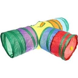 Игровой туннель для животных "МурМяу", цвет как на фото, 80*50*25см