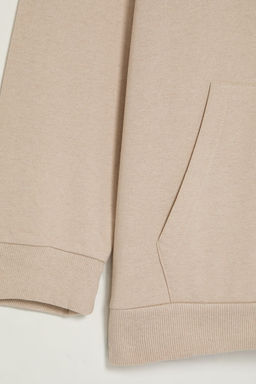 TRENDYOL MAN Buyuk Beden Tas Oversize/Genis Kesim Kapusonlu Ici Polarl? Cicek Bask?l? Sweatshirt TMNAW25AO00021 - Trendyolmilla фото 7