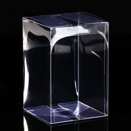 Цена за 5 шт. Складная коробка из PVC 10 х 10 х 15 см