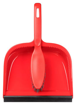 Комплект щетка-сметка "Rimo" с квадратным совком с кромкой, арт. 221241406, 221241421