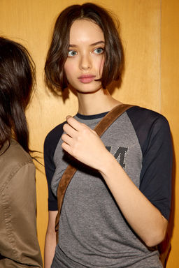 STUDDED NUMBER T-SHIRT - Zara фото 4