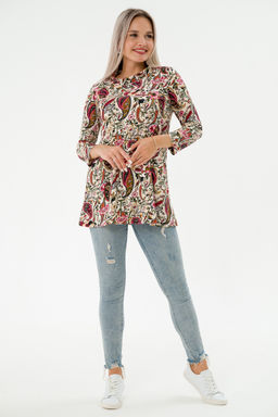 Туника женская из масла Сальма огурцы - Амадэль фото 4