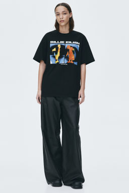 Camiseta oversize con motivo estampado - H&m фото 9
