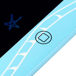 Планшет для рисования и заметок Luazon кот, 8.5, цветной дисплей, синий - Luazon home фото 6