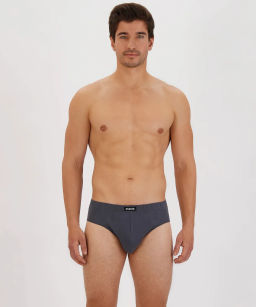 ATLANTIC 3BMP-006 Трусы классика Basic - набор 3 шт. микс  фото 7