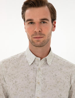 Bej Slim Fit % 100 Pamuk G_mlek - Cacharel фото 2