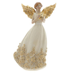 Фигурка декоративная "Ангел", L10 W6,5 H17 см, 2в.