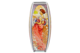 Ваза 3 л 12,5*12,5*28 см Времена года квадрат, NEW BONE CHINA - Elan gallery фото 7