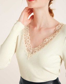 Блузка, экрю - Heine фото 5