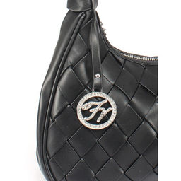 Сумка женская искусственная кожа FR-5260-L, 1отд, плечевой ремень, черный SALE 258377 - Adelia фото 4