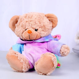 Мягкая игрушка «Мишка в костюме единорожки», 20 см