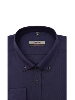 Сорочка мужская длинный рукав GREG 240/231/0965/Z/P/b  фото 3