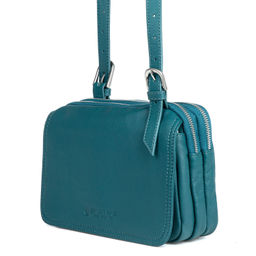 Женская кожаная сумка Кросс-боди - Barcelo biagi фото 2