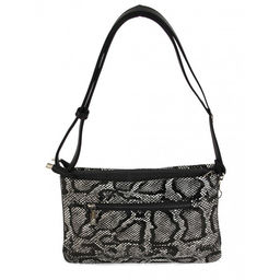 Сумка женская натуральная кожа ADEL-72 (отделка - ИСК/КОЖА), 3отд, плечевой ремень, питон 262932 - Adelia фото 2