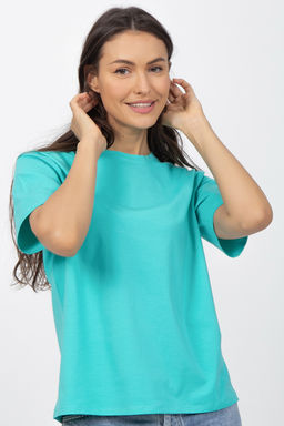 Футболка Базовая (бирюза)