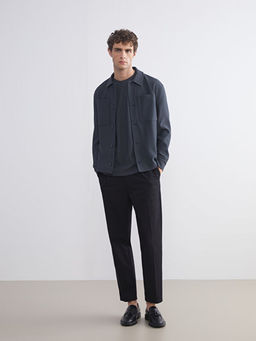 G?mlek Yaka Erkek Ceket