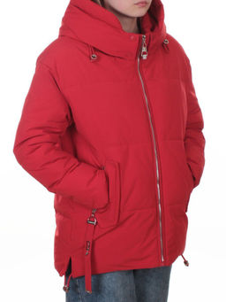 2387 RED Куртка зимняя женская (150 гр. холлофайбер)