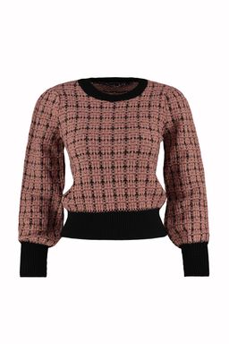 Gul Kurusu Simli Tuvit Gorunumlu Triko Kazak TWOAW21KZ0032 - Trendyolmilla фото 7