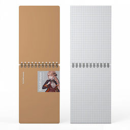 Цена за 4 шт. Блокнот с пластиковой обложкой на спирали ErichKrause Manga, А6, 80 листов, клетка_MIX-PACK  фото 7