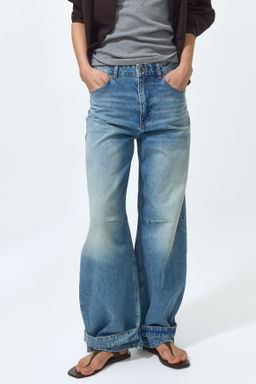 Barrel High Waist Jeans - H&m фото 3