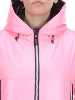 8278 PINK Куртка демисезонная женская BAOFANI (100 гр. синтепон) - Fashion фото 10