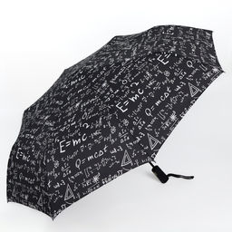 Зонт полуавтоматический Узоры, эпонж, 3 сложения, 8 спиц, R = 49 см, цвет МИКС