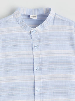 Hakim Yaka ?izgili Erkek ?ocuk G?mlek