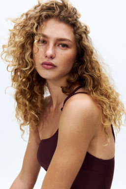 Padded-cup one-shoulder swimsuit - H&m фото 6