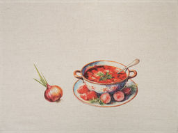 Комплект полотенец 22С145-ШР+К/п.р/фкор из 3 шт. 45*60 "Борщ-3" цв. 1 рис. 60