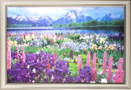 Картина 5D 40х60 094 Полевые цветы / ZR8845B-H39H23 /ф