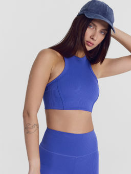 Топ женский спортивный в фиолетовом цвете т.лаванда 302941