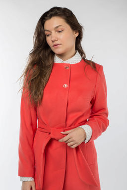 Пальто женское демисезонное (пояс) - Империя пальто фото 6