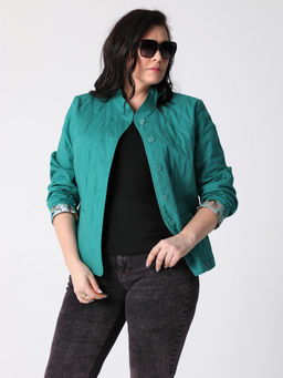 25229 Жакет зеленый