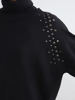 Bal?k?? Yaka Kad?n Triko Kazak