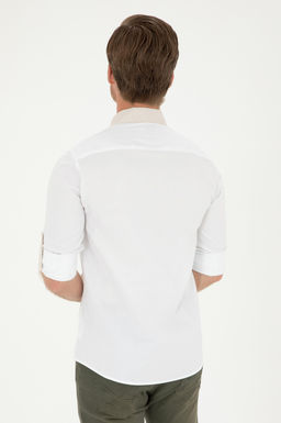 U. S. Polo Assn / Мужская рубашка с длинным рукавом Stone - U.s. polo assn фото 5