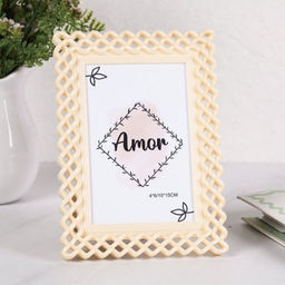 Фоторамка 10х15 / KS913 /уп 120/ (Бежевый) - Галеонтрейд фото 3