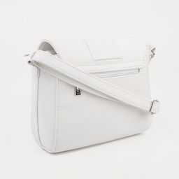 Сумка-мессенджер на магните, цвет белый - Simaland фото 2