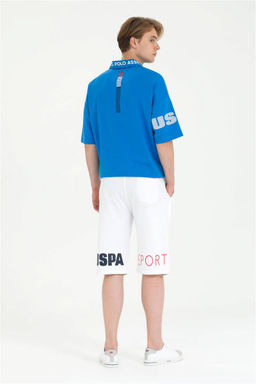 Мужские белые вязаные шорты - U.s. polo assn фото 11