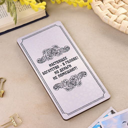 Купюрница «Сберкнижка», подарочная, 19×9.5 см