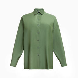Рубашка женская MIST: Classic Collection, размер 40-42, зелёный