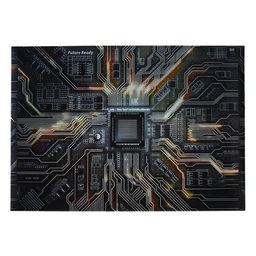 Папка-конверт Чип на кнопке А4, 350 мкр, черная - Simaland фото 2